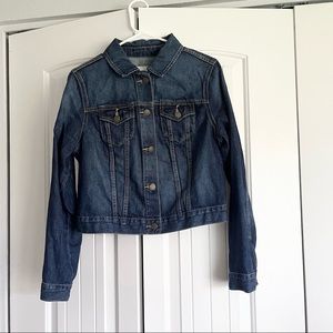 OLD NAVY cropped jean jacket
